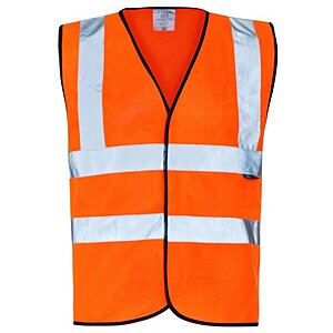 Supertouch Orange Hi-Vis Vests