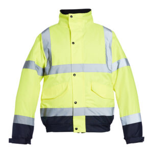 Blackrock Hi-Vis Two-Tone Bomber - Yellow/Navy