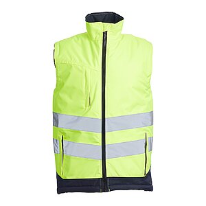 Hi-Vis Two-Tone Gilet - Yellow